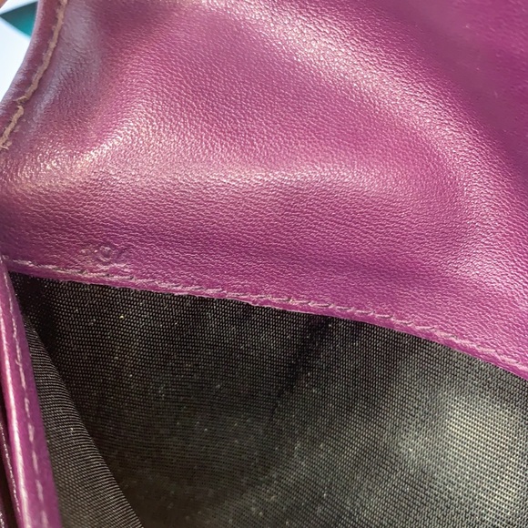 Authentic Miu Miu matelasse leather wallet